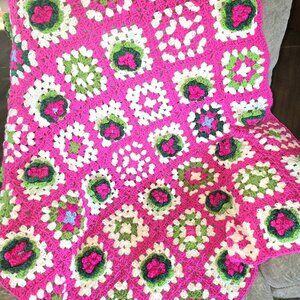 Crochet Granny Square Blanket
